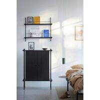 Shelving Cabinet Oak/ White