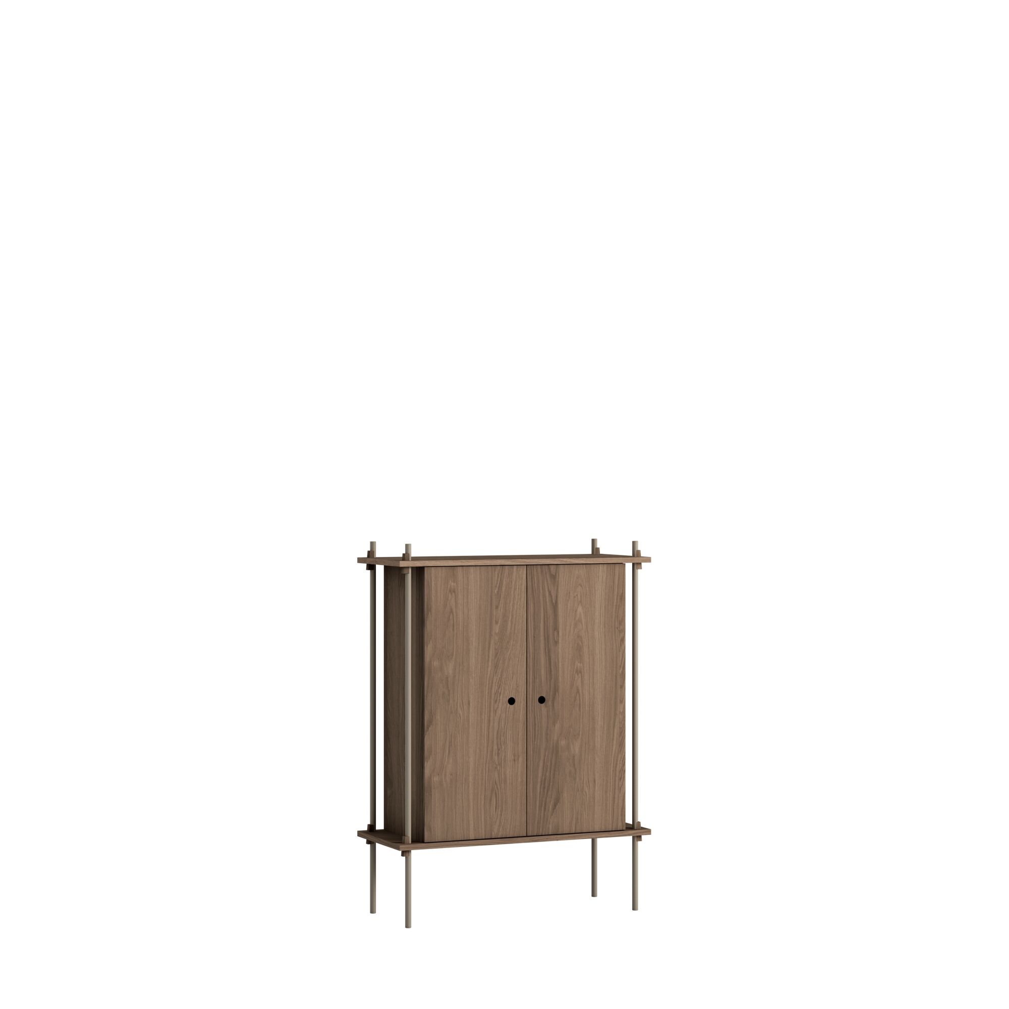 Shelving Kabinet Røget Eg/Warm Grey