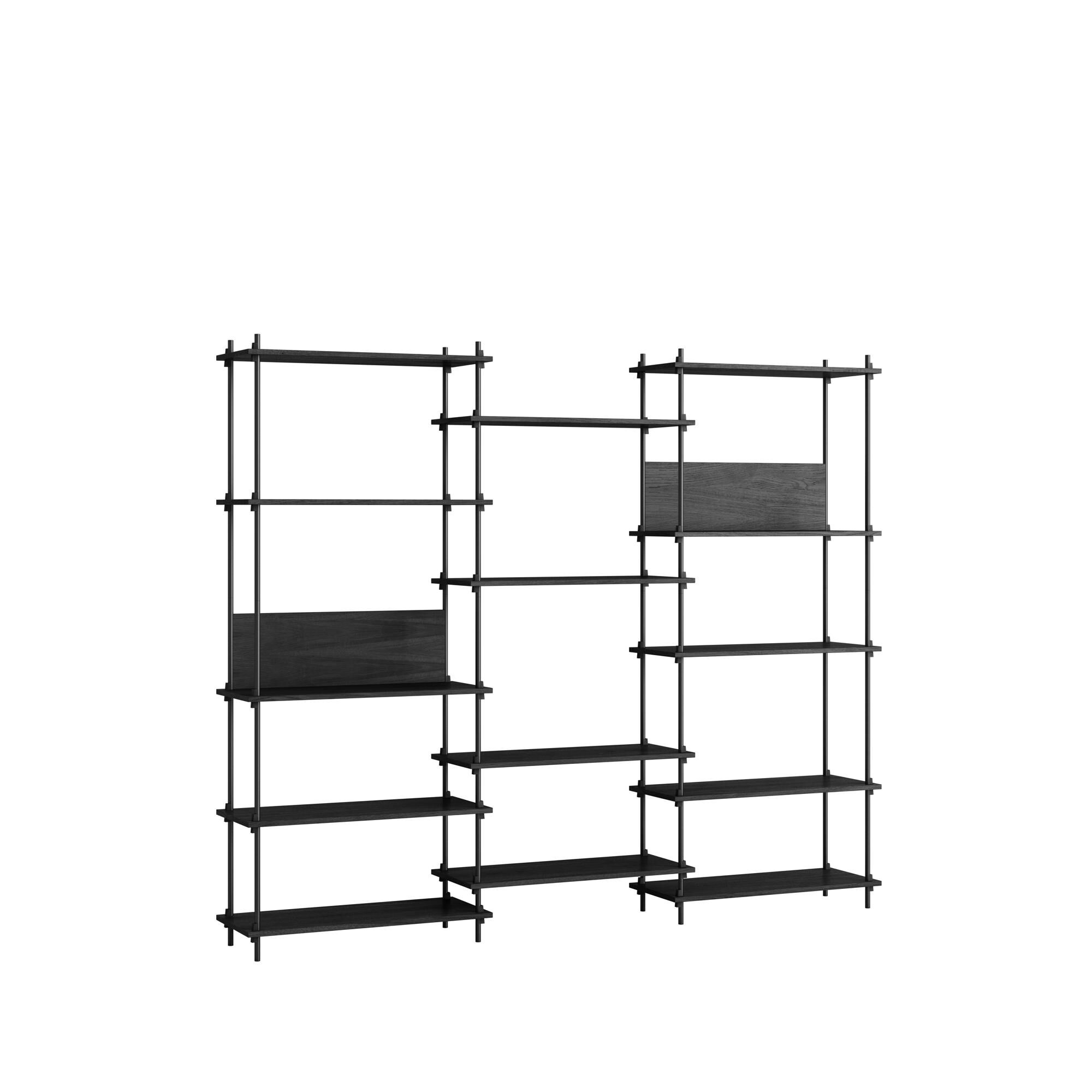 Shelving Wide Reol Hj Sort/Sort