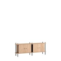 Shelving Sideboard Oak/ Black