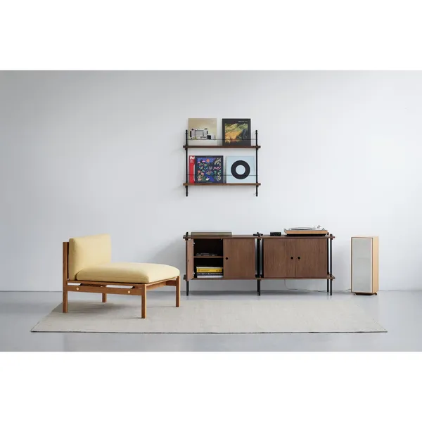 Shelving Sideboard Oak/ White