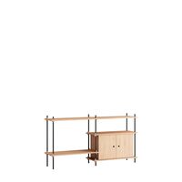 Shelving Standard Bookcase Oak/ Black
