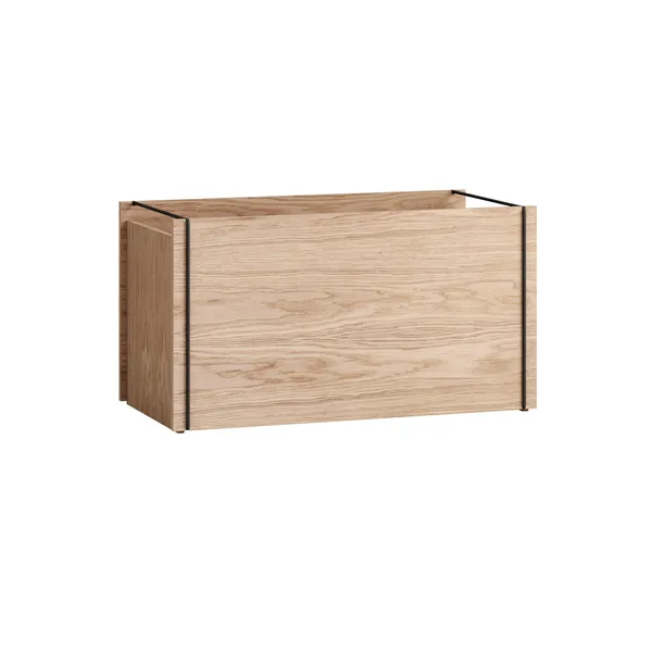 Storage Box Oak/Black