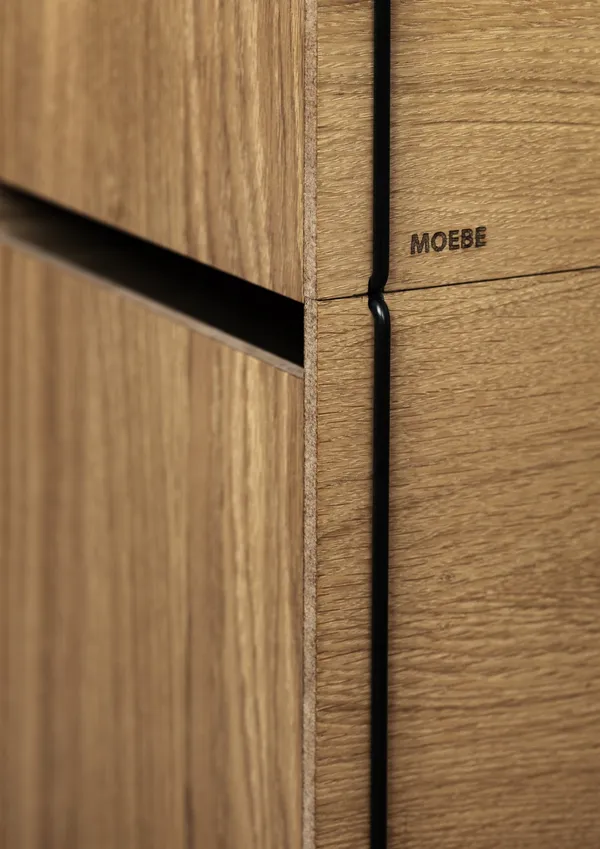 Storage Box Oak/Black