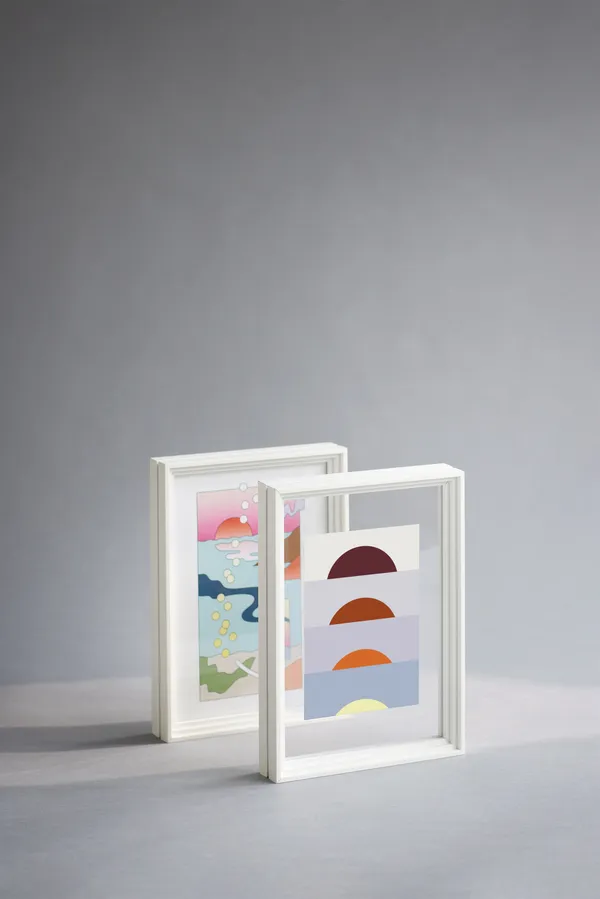 Standing Frame A5 White