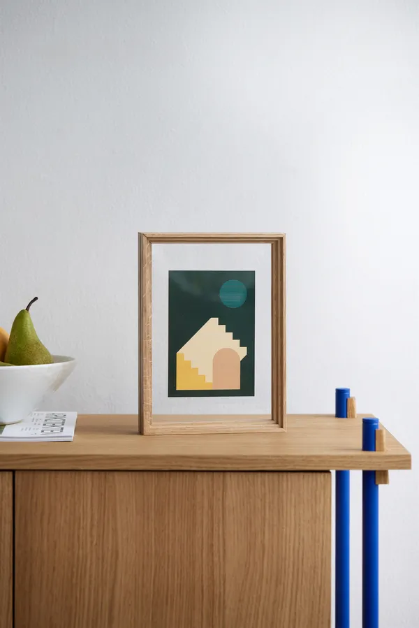 Standing Frame A5 White