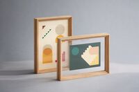 Standing Frame A5 Oak