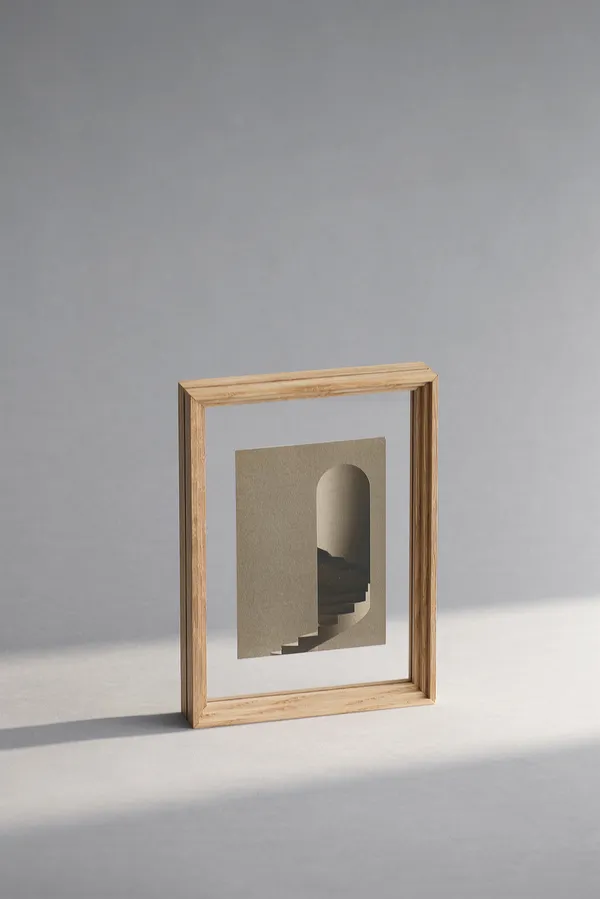 Standing Frame A5 Oak