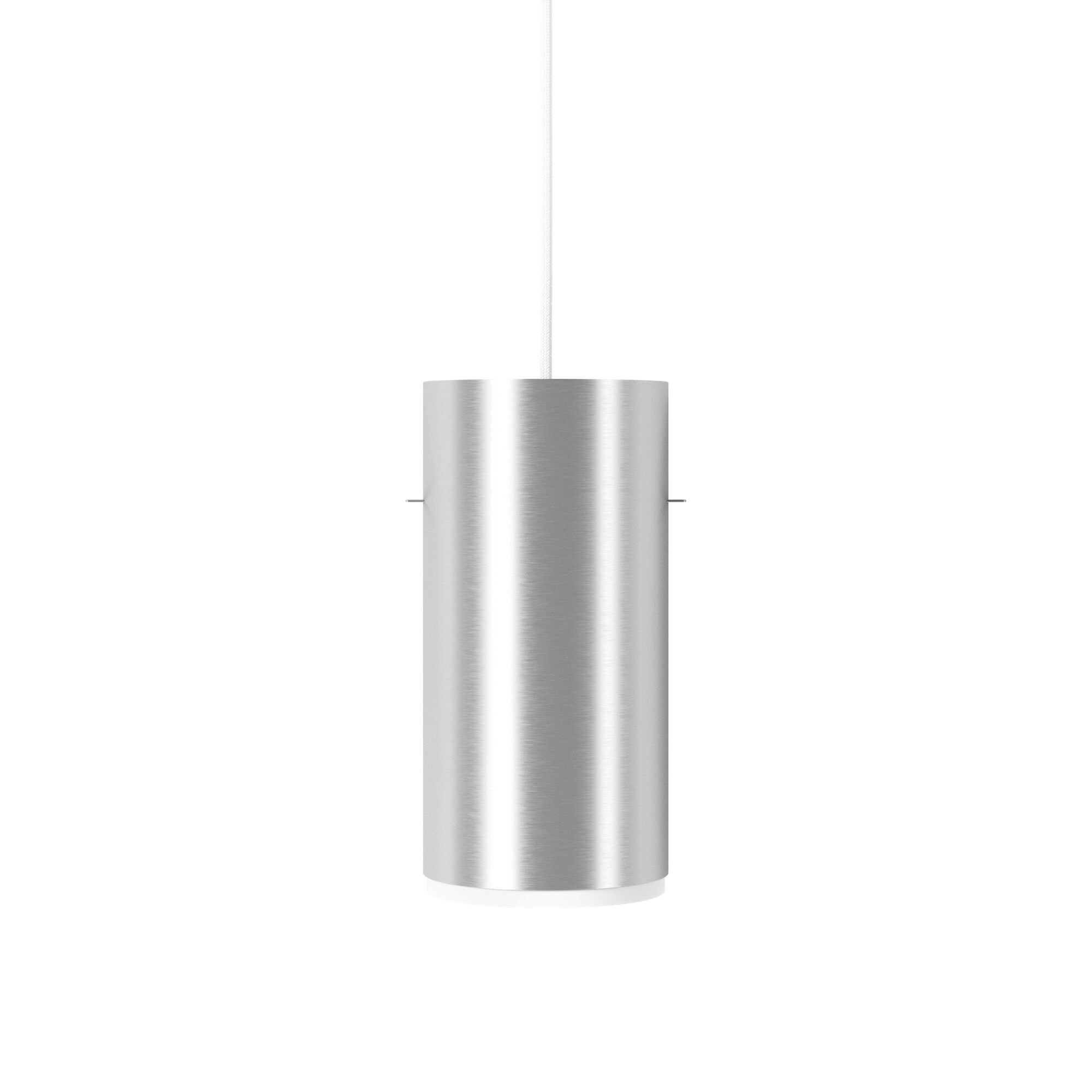 Tube Taklampa Stor Borstat Aluminium