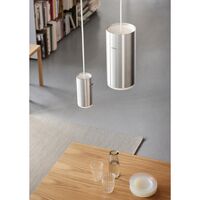 Tube Pendant Small Beige