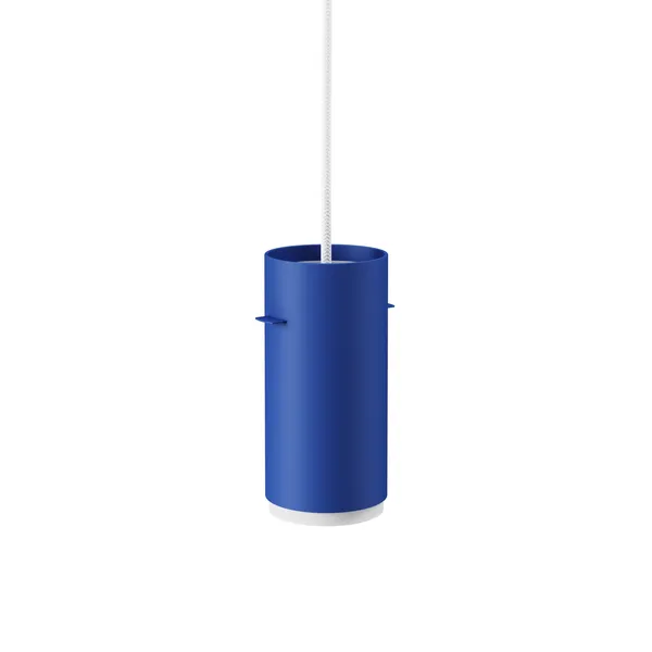 Tube Pendant Small Deep Blue