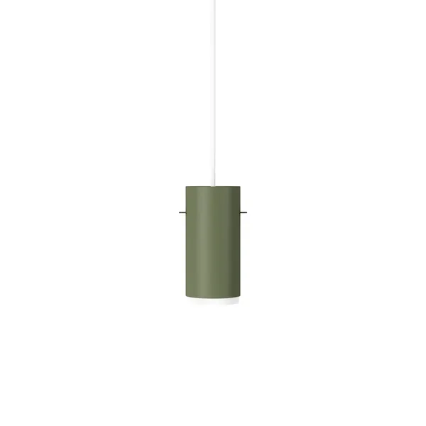 Tube Pendant Small Pine Green