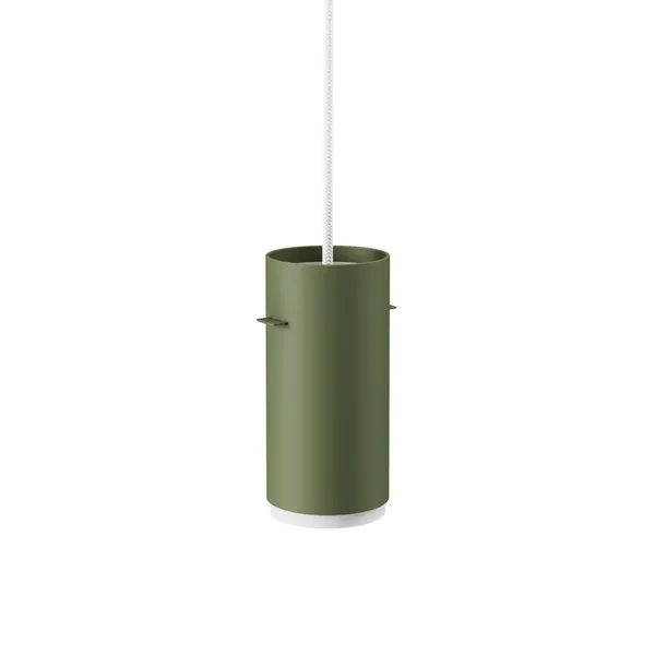 Tube Pendant Small Pine Green