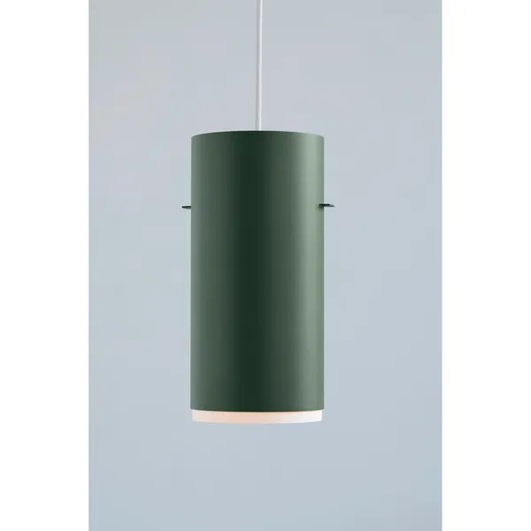 Tube Pendant Small Pine Green