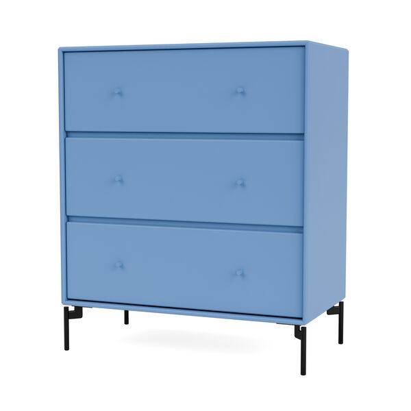 Selection CARRY Chest of Drawers 154-Azure/03- Black