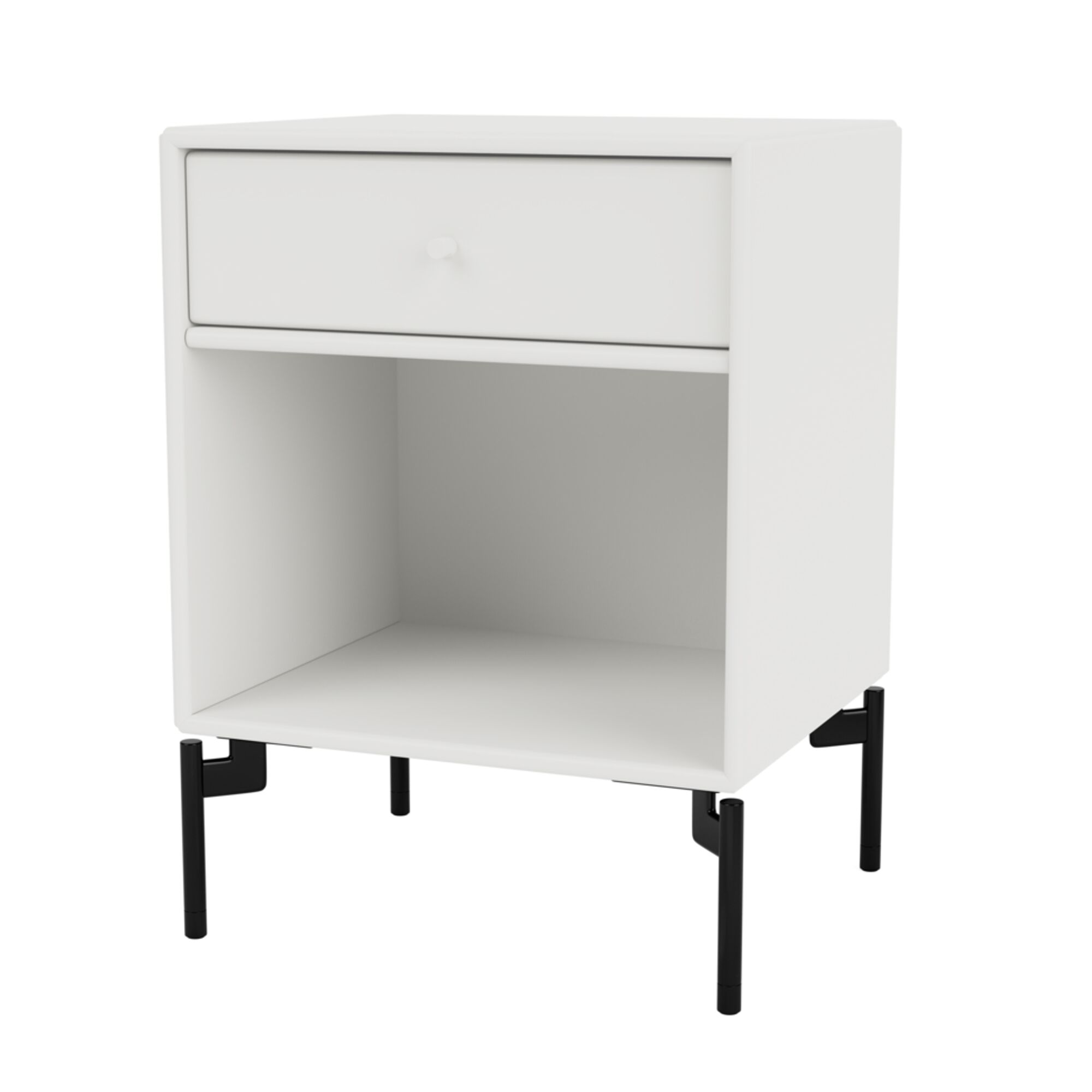 Selection DREAM Nattbord 01-hvitt/03- Sort