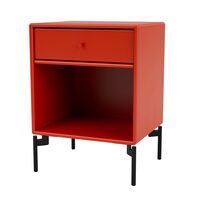 Selection DREAM Bedside Table 145-Rosehip/03- Black