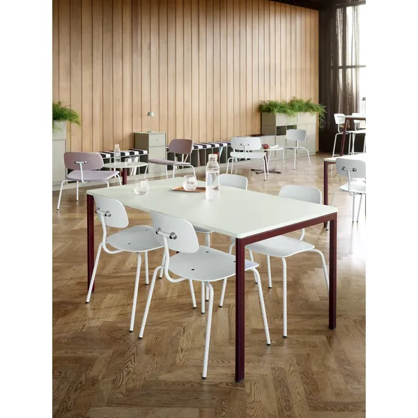Kevi 2060 Dining Table Chair Snow