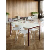 Kevi 2060 Dining Table Chair Snow