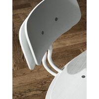 Kevi 2060 Dining Table Chair Snow