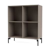 Selection SHOW Bookcase 141-Truffle/03- Black