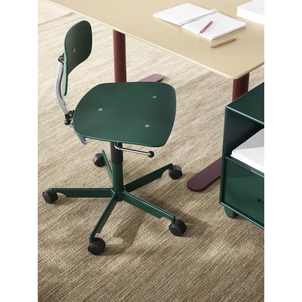 Kevi 2533 Office Chair Rhubarb