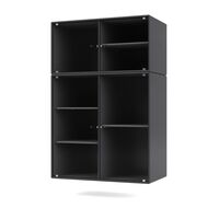 Selection RIPPLE III Vitrine 04-Anthrazit