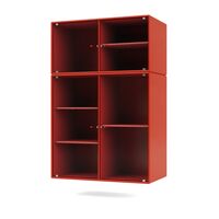 Selection RIPPLE III Vitrinekast 145-Rozenbottel