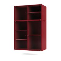 Selection RIPPLE III Vitrine 165-Beetroot