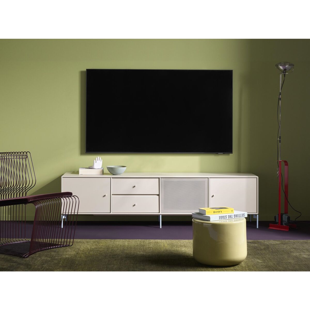Selection OCTAVE VIII TV Bench 01-White