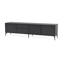 Selection OCTAVE VIII TV Bænk 04-Anthracite/03-Sort