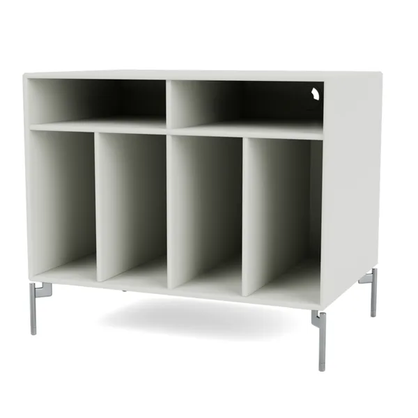 Selection SPIN I Vinyl Shelving 09-Nordic/01- Chrome