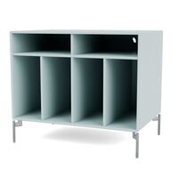 Selection SPIN I Vinyl Shelving 148-Flint/01- Chrome