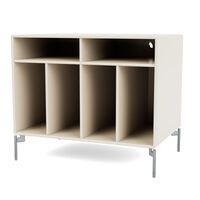 Selection SPIN I Vinyl Shelving 158-Oat/01- Chrome