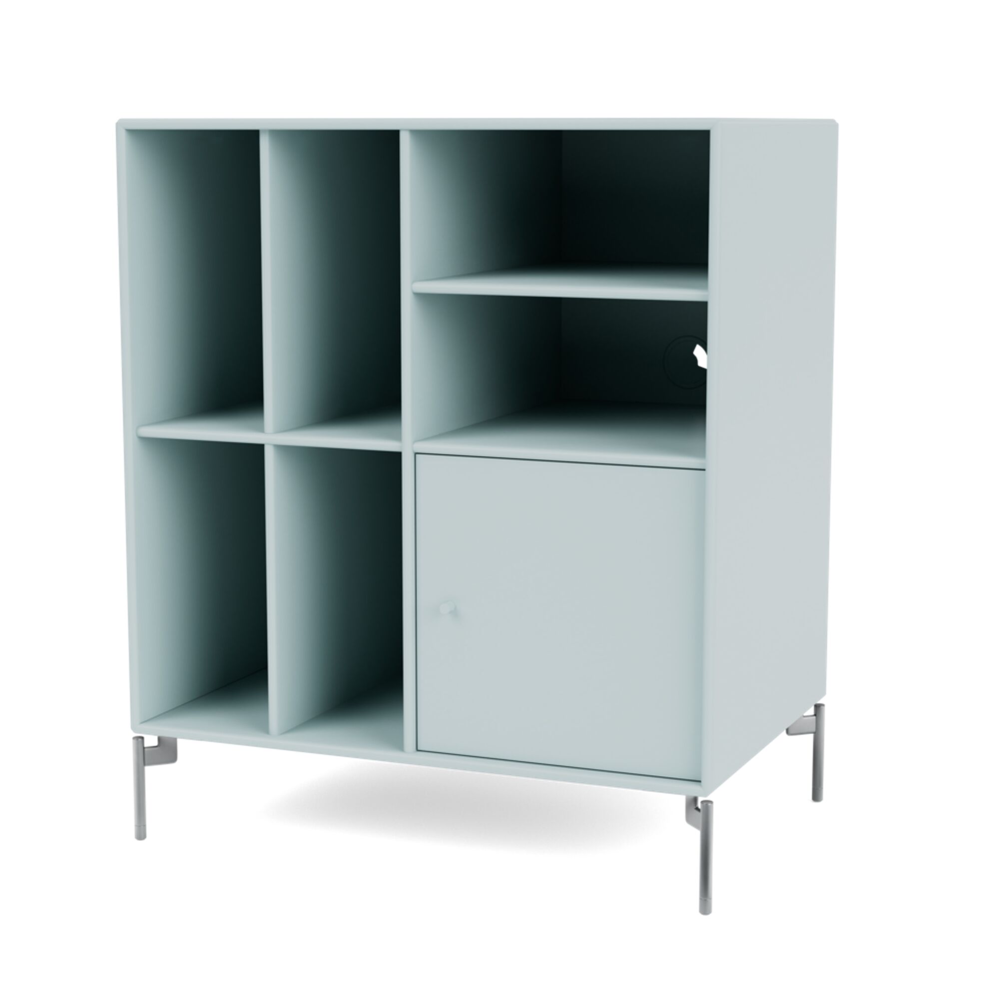 Selection SPIN II Vinylbokhylle 148-Flint/01- Krom