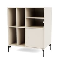 Selection SPIN II Vinyl Bookcase 158-Oat/03- Black