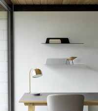 Shorebird Walnut Brass Small