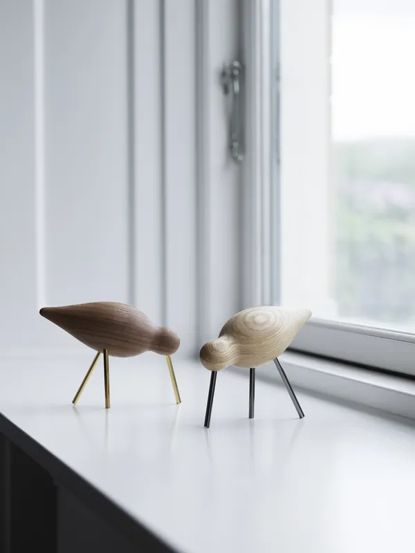 Shorebird Walnut Brass Large
