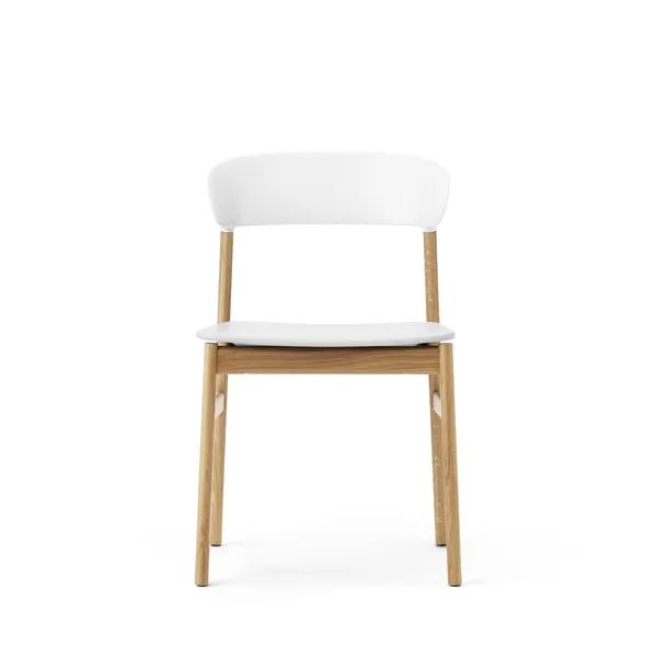 Herit Dining Chair Oak/White