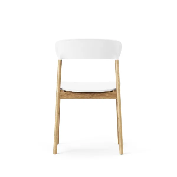 Herit Dining Chair Oak/White