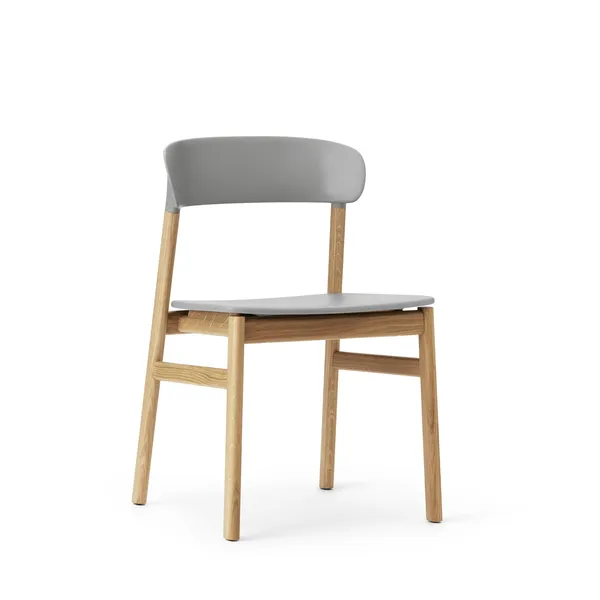 Herit Dining Chair Oak/Gray