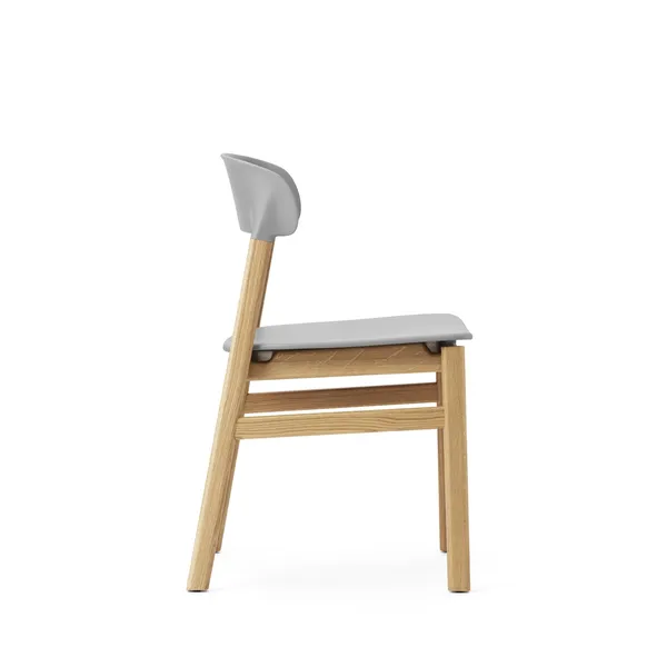 Herit Dining Chair Oak/Gray