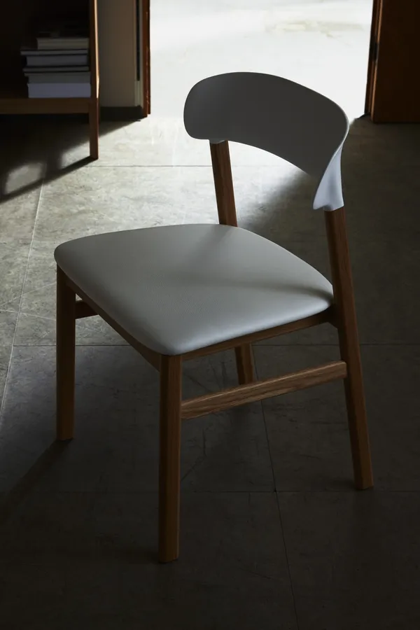 Herit Dining Chair Oak/Gray