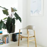 Herit Dining Chair Oak/Gray
