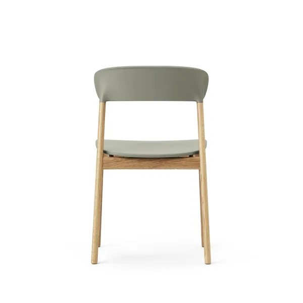 Herit Dining Chair Oak/Dusty Green