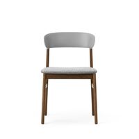Herit Dining Chair Upholstered Smoked Oak/Gray