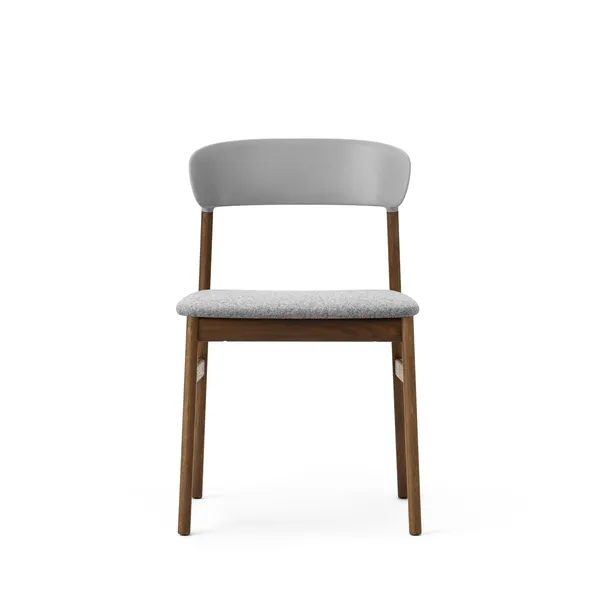 Herit Dining Chair Upholstered Smoked Oak/Gray