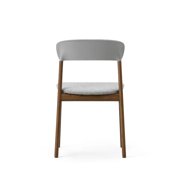 Herit Dining Chair Upholstered Smoked Oak/Gray