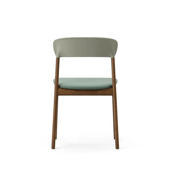 Herit Dining Chair Upholstered Smoked Oak/Dusty Green