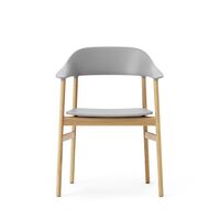 Herit Dining Chair w. Armrest Oak/Gray
